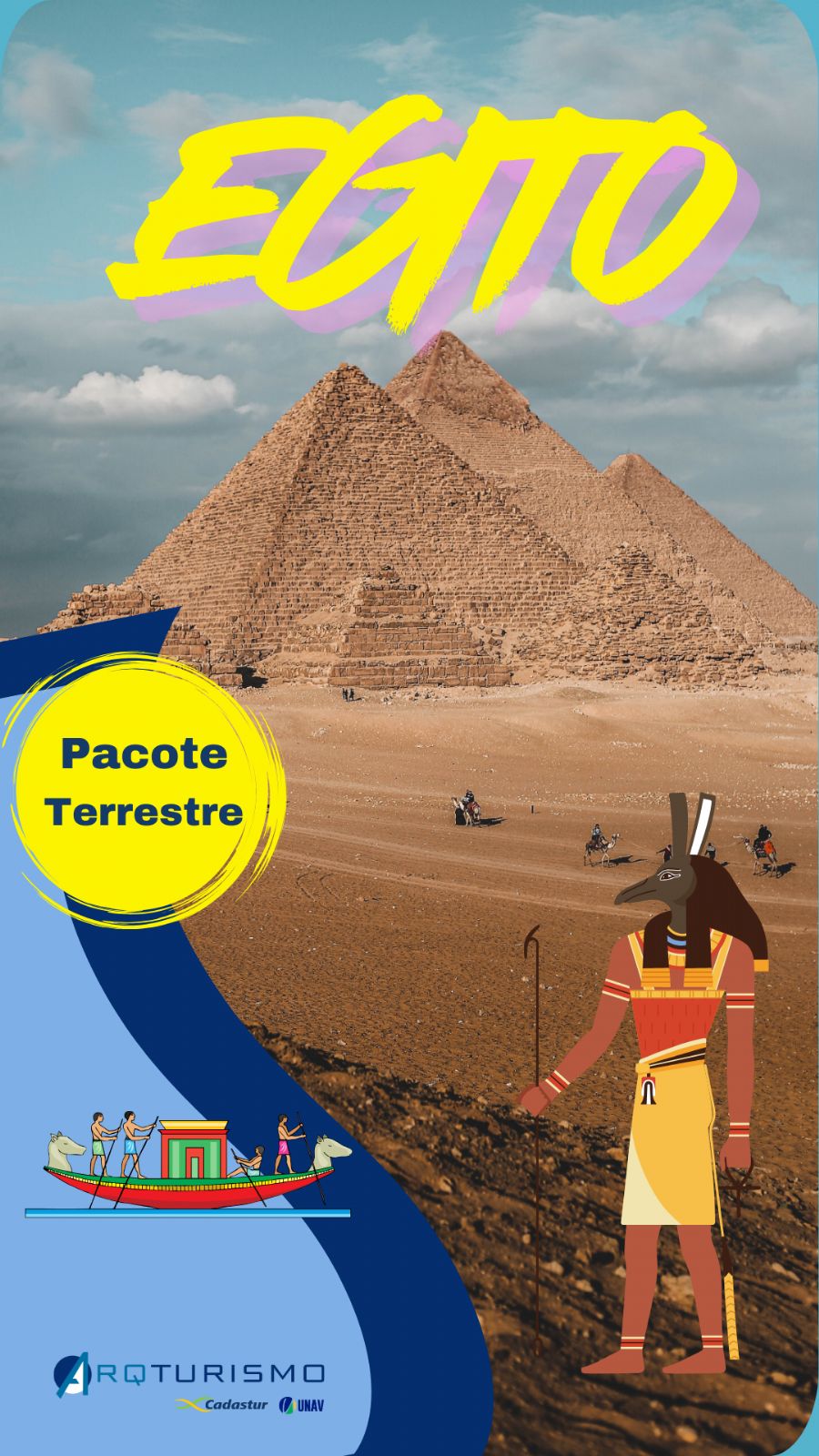 CARNAVAL NO EGITO 2x1 – O CAIRO + CRUZEIRO PELO RIO NILO